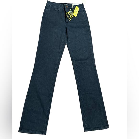 NYDJ Women’s Size 6 Tummy Tuck Butter Soft Dark Wash Jeans (27 x 32.5)NWT - Picture 1 of 10